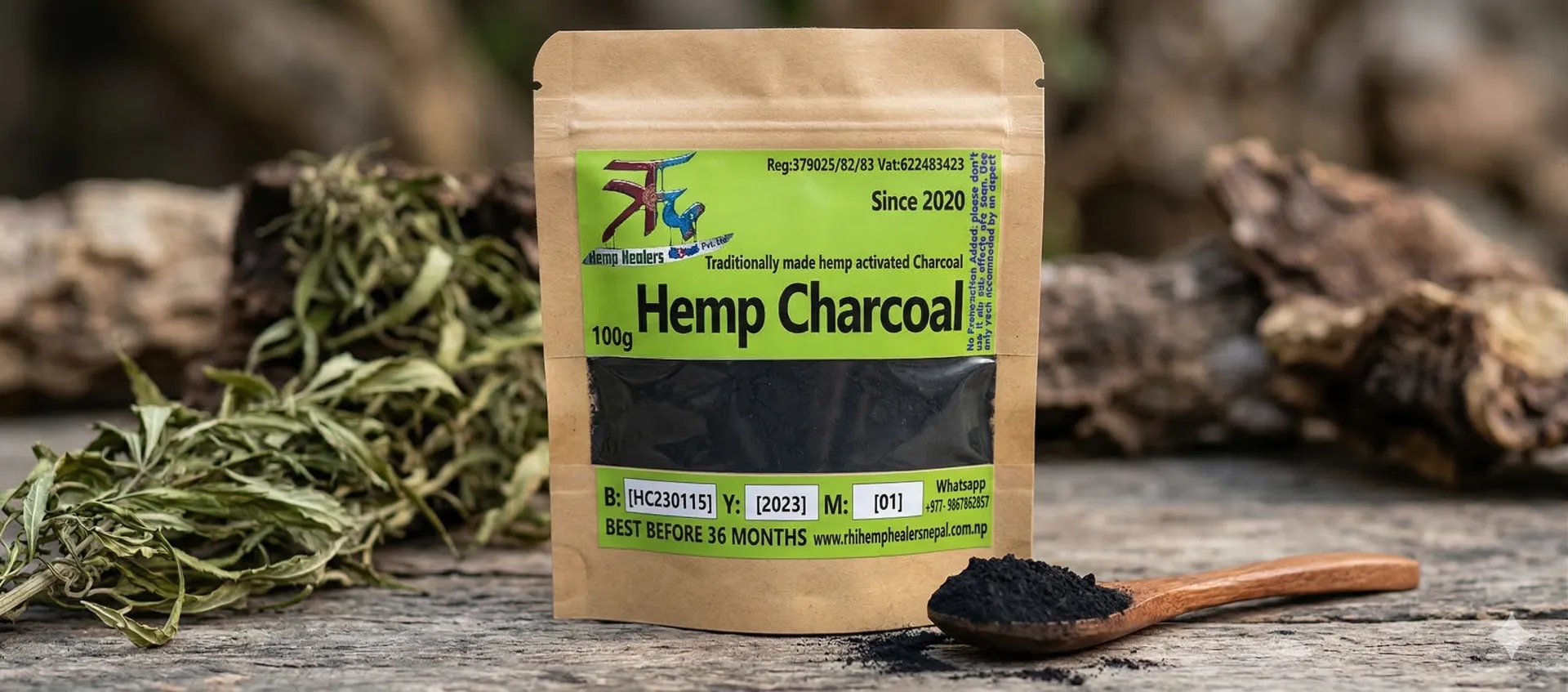 Activated Hemp Charcol