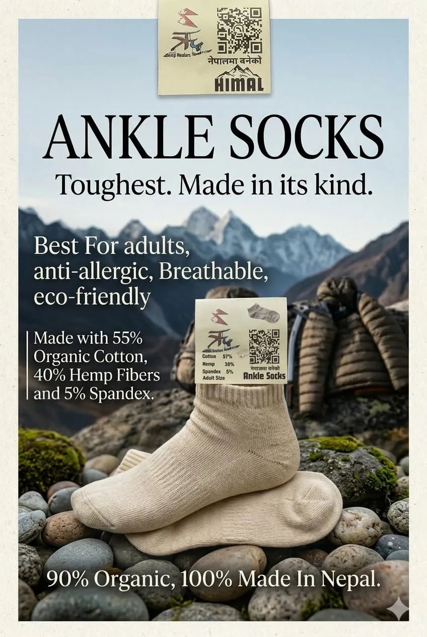 Hemp Ankel Socks