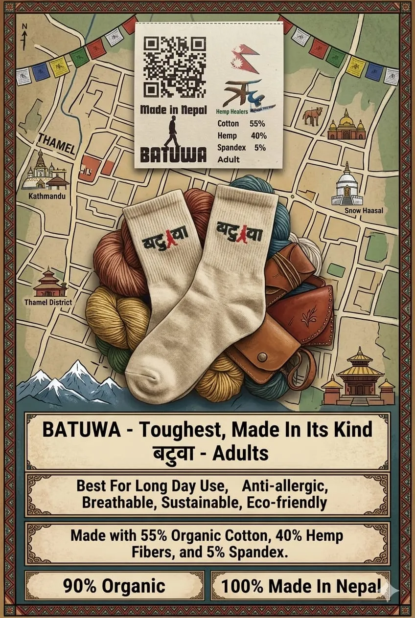 Hemp Batuwa Socks